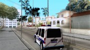 Ford Transit Connect Turkish Police для GTA San Andreas миниатюра 3