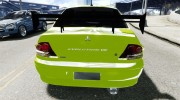 Mitsubishi Evo IX Fast and Furious 2 V1.0 for GTA 4 miniature 4