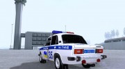 ВАЗ 2106 Полиция для GTA San Andreas миниатюра 2