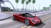 Pagani Zonda F Draggy para GTA San Andreas miniatura 5