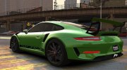 2018 Porsche 911 GT3 RS for GTA 4 miniature 3