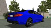BMW M5 F90 2019 Competition для GTA San Andreas миниатюра 2