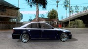 BMW 5-er E39 v2 для GTA San Andreas миниатюра 5