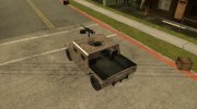 Hummer с пулемётом for GTA San Andreas miniature 7