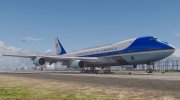Air Force One Boeing VC-25A (Enterable Interior) for GTA 5 miniature 2
