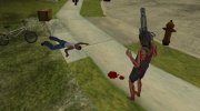Маньяк с миниганом para GTA San Andreas miniatura 10