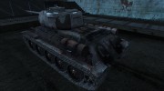 шкурка для Т-34-85 ржавый ветеран для World Of Tanks миниатюра 3