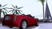 Cadillac XLR para GTA San Andreas miniatura 3