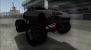 Toyota Supra Monster Truck para GTA San Andreas miniatura 4