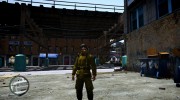 Вито из Mafia II в военной одежде с каской для GTA 4 миниатюра 3