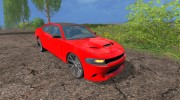 Dodge Charger Hellcat для Farming Simulator 2015 миниатюра 1