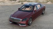 Mercedes-Maybach S 650 (X222) 2017 for BeamNG.Drive miniature 6