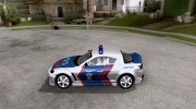 Mazda RX-8 Police para GTA San Andreas miniatura 2