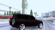 Mitsubishi Pajero FBI для GTA San Andreas миниатюра 2