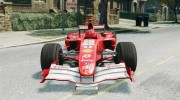 Ferrari F2005 для GTA 4 миниатюра 6
