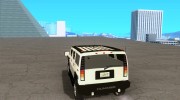 Hummer H2 para GTA San Andreas miniatura 3