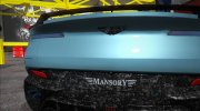 Aston Martin DB11 Mansory Cyrus для GTA San Andreas миниатюра 5