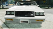 Buick Grand National для GTA 4 миниатюра 6