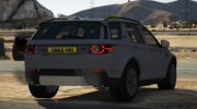 Land Rover Discovery Sport Unmarked для GTA 5 миниатюра 4