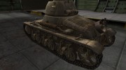 Пустынный французкий скин для Hotchkiss H35 для World Of Tanks миниатюра 3