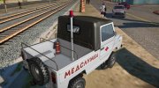 ЛуАЗ-2403 Медслужба для GTA San Andreas миниатюра 10