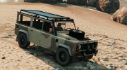 Land Rover Defender 110 (with Extras) for GTA 5 miniature 5