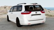 Toyota Sienna XLE AWD (XL30) 2011 для BeamNG.Drive миниатюра 3