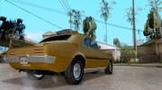 Pontiac Firebird 1968 для GTA San Andreas миниатюра 4