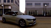 BMW 320d (F30) with M bumpers для GTA San Andreas миниатюра 1