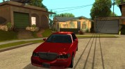 Lincoln Towncar 2010 для GTA San Andreas миниатюра 1