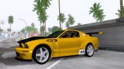 Ford Mustang GT-R для GTA San Andreas миниатюра 1