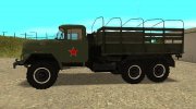 ЗиЛ 131 военный for GTA San Andreas miniature 7