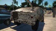 HMMWV M1025 para GTA San Andreas miniatura 6