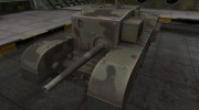Пустынный скин для Churchill Gun Carrier para World Of Tanks miniatura 1