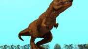 T-Rex Skin для GTA San Andreas миниатюра 3