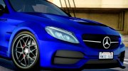 Mercedes-Benz C63 Coupe AMG Prior Design для GTA San Andreas миниатюра 3