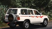 Toyota Land Cruiser 1999 para GTA 5 miniatura 2