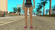Jack Daniels girl для GTA San Andreas миниатюра 4