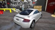 Audi TT Coupe (8N) BiMotor Black Revel (MTM Bimoto) for GTA San Andreas miniature 3