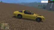 Pontiac Firebird v1.2 для Farming Simulator 2015 миниатюра 5
