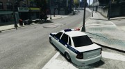 Ваз 2170 Полиция for GTA 4 miniature 3