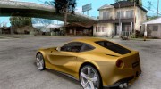 Ferrari F12 Berlinetta BETA for GTA San Andreas miniature 3