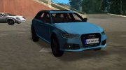Audi RS6 2015 for GTA Vice City miniature 1