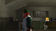 Бандана SKULL RED para GTA San Andreas miniatura 2