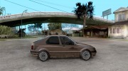 Renault 19 PHASE II для GTA San Andreas миниатюра 5