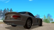 Dodge Viper 1996 для GTA San Andreas миниатюра 4