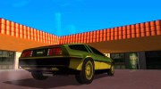 Golden DeLorean DMC-12 для GTA San Andreas миниатюра 4