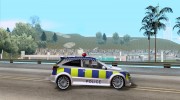 Opel Astra 2007 Police для GTA San Andreas миниатюра 5