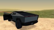 Tesla CyberTruck for GTA San Andreas miniature 4