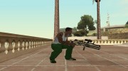 Viper Laser Rifle from Saints Row The Third для GTA San Andreas миниатюра 3